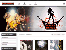 Tablet Screenshot of night-songs.com
